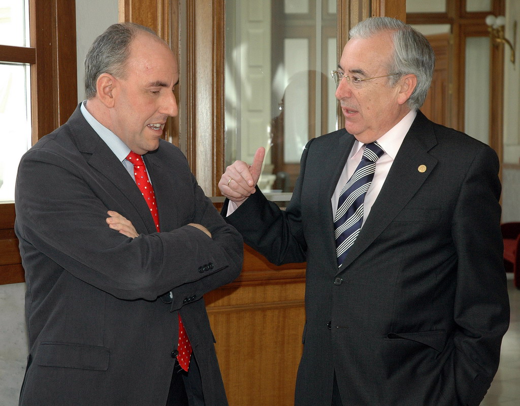 El presidente del Consejo de Cuentas inicia en Palencia una serie de encuentros institucionales con ayuntamientos y diputaciones de la Comunidad
