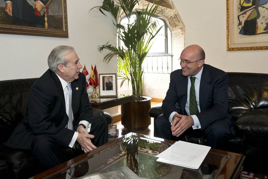 El presidente del Consejo de Cuentas visita Valladolid dentro de la serie de encuentros institucionales con ayuntamientos y diputaciones de la Comunidad