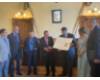 El alcalde de Ávila recibe al pleno en el Consistorio