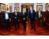 Presidente y consejeros con Benito Serrano
