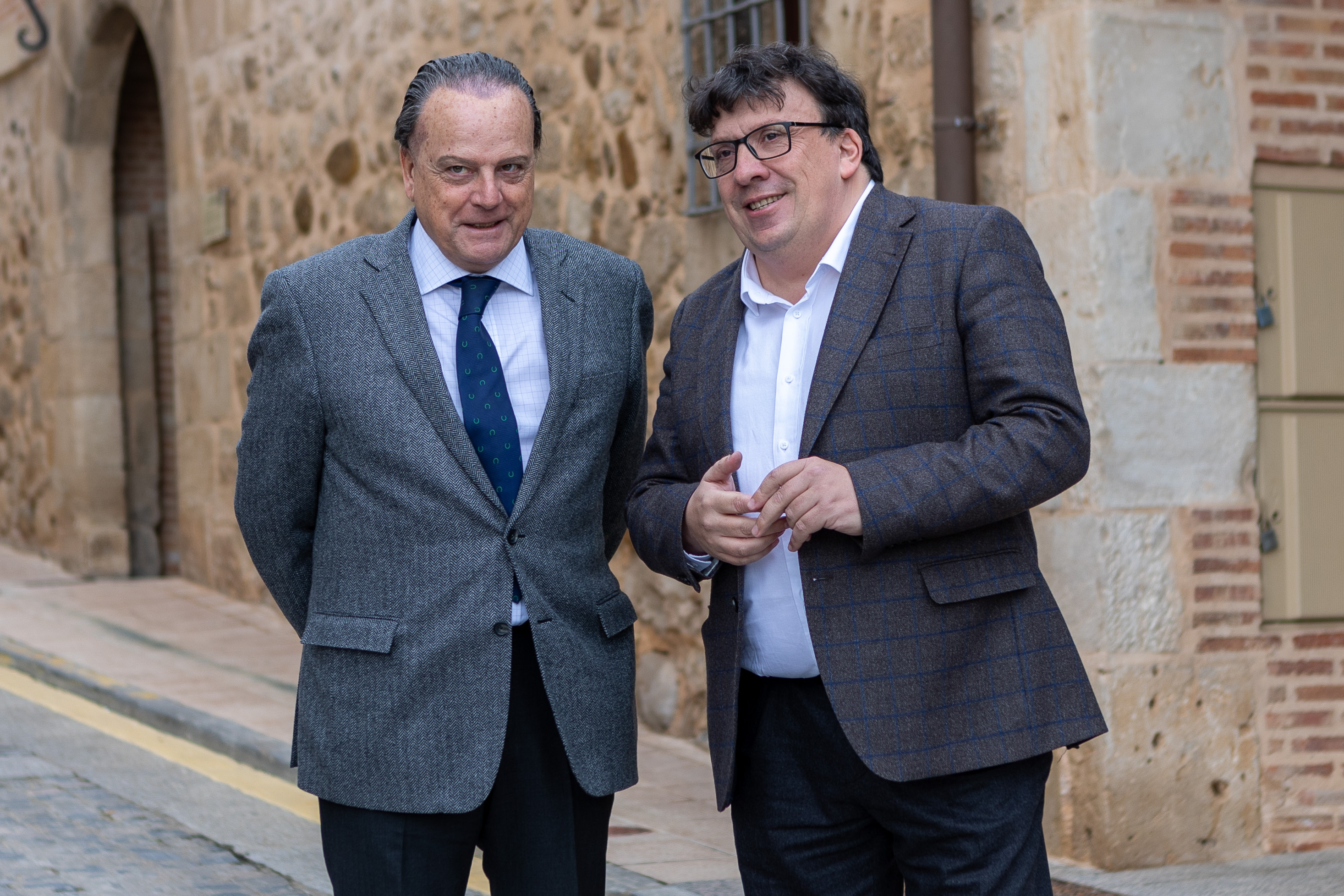 Mario Amilivia y Jesús María Cedazo