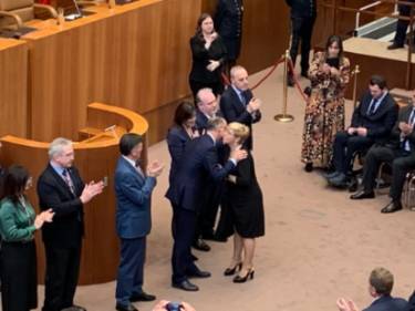 Una de las entidades homenajeadas