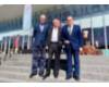 Jiménez, Melero y el presidente Amilivia