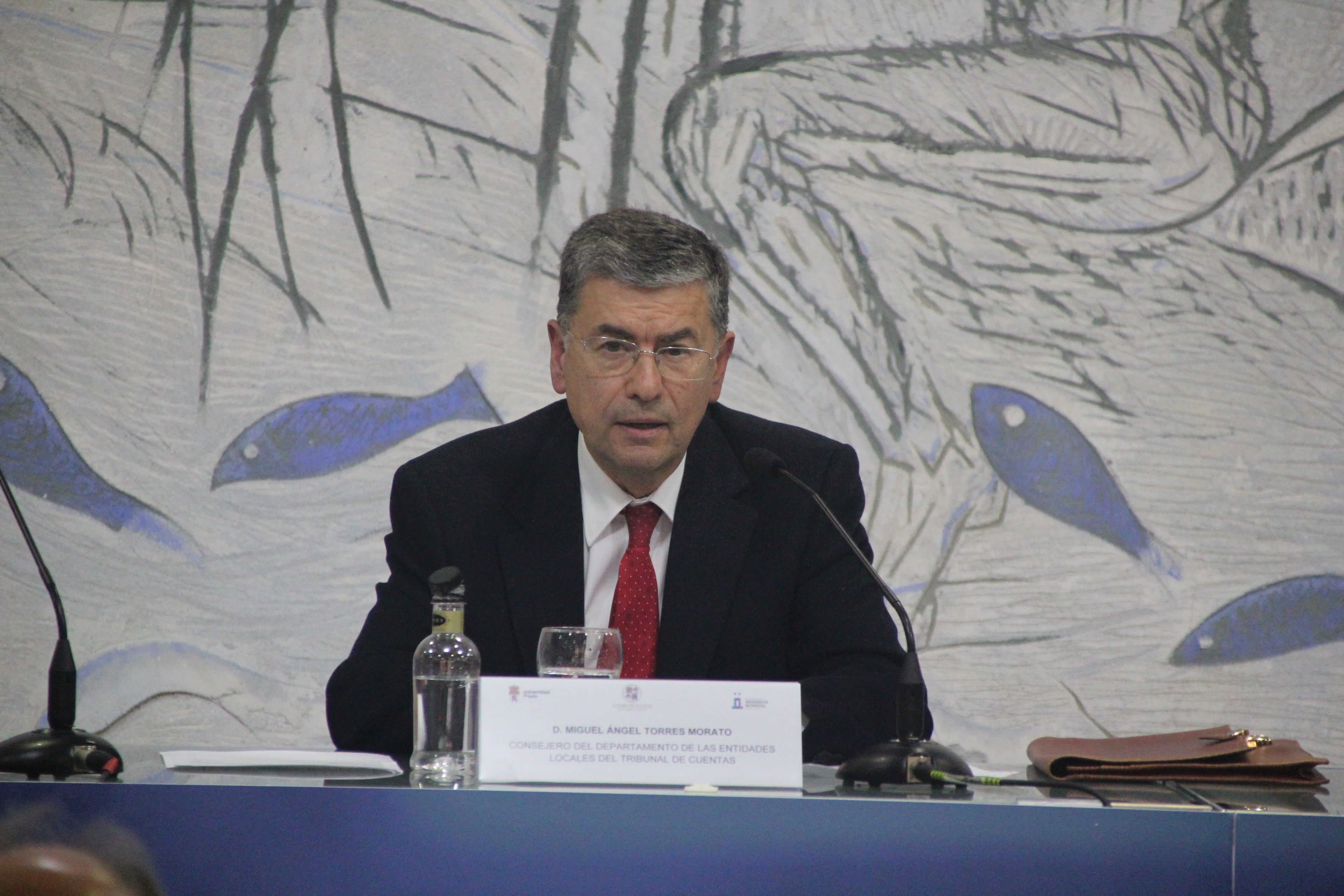 El Consejero del Tribunal de Cuentas, Miguel Ángel Torres Morato