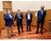 Recepción del alcalde a Pleno del Consejo