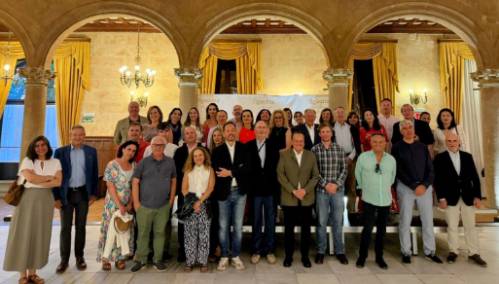 Asistentes a la jornada, en la víspera del evento