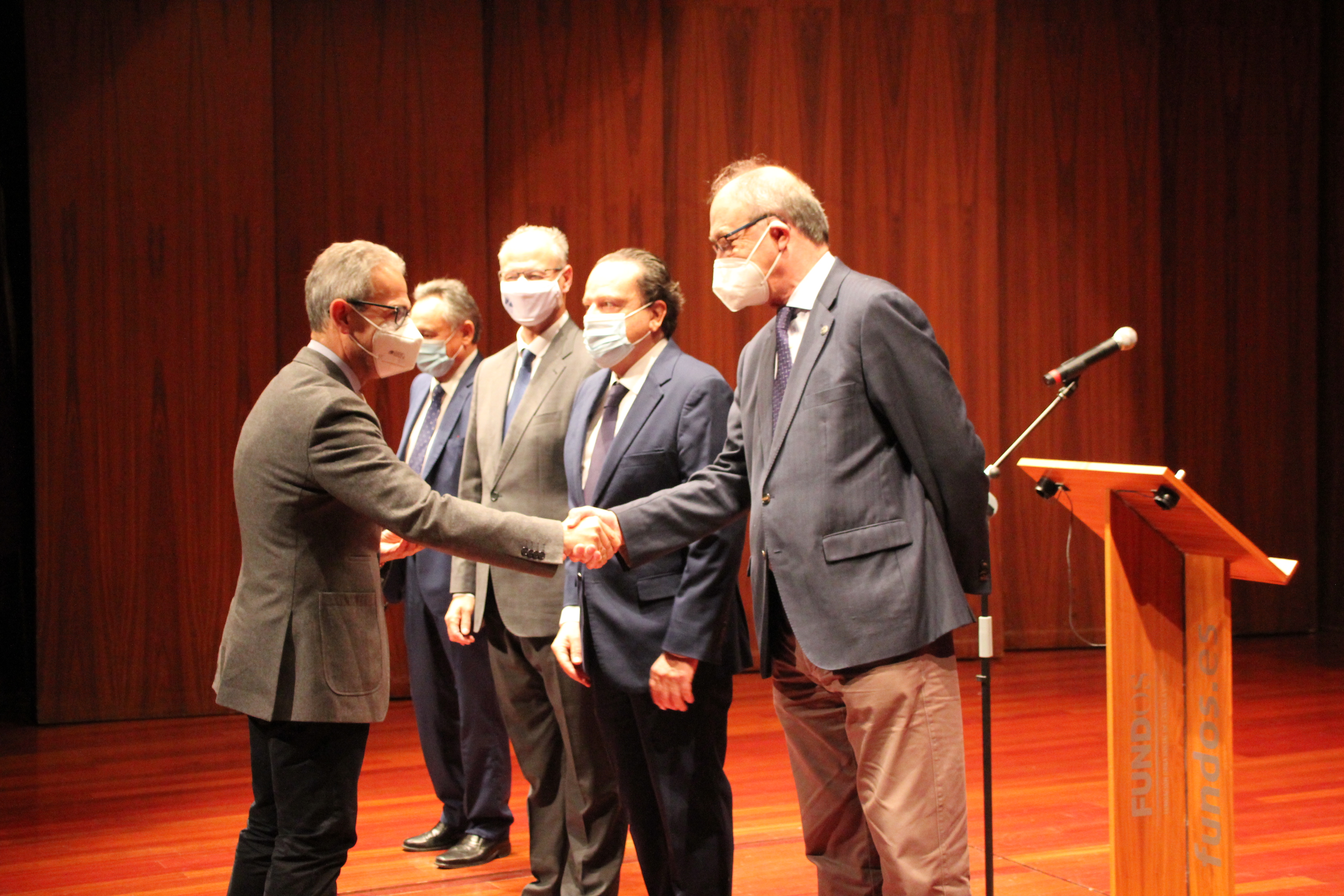 Los consejeros participaron en el acto