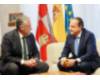 Carlos Pollán y Mario Amilivia, este mediodía