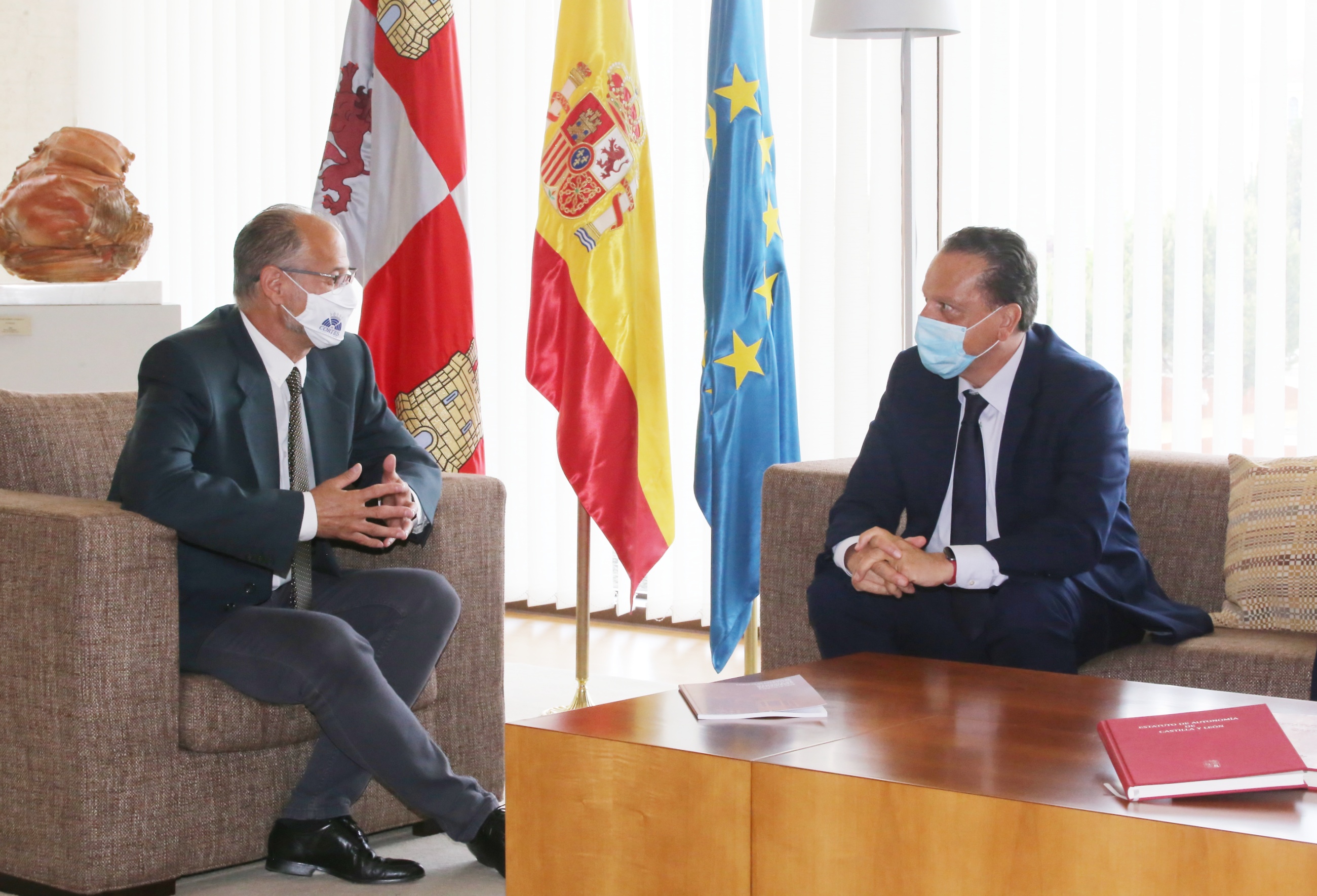 Fuentes conversa con el presidente