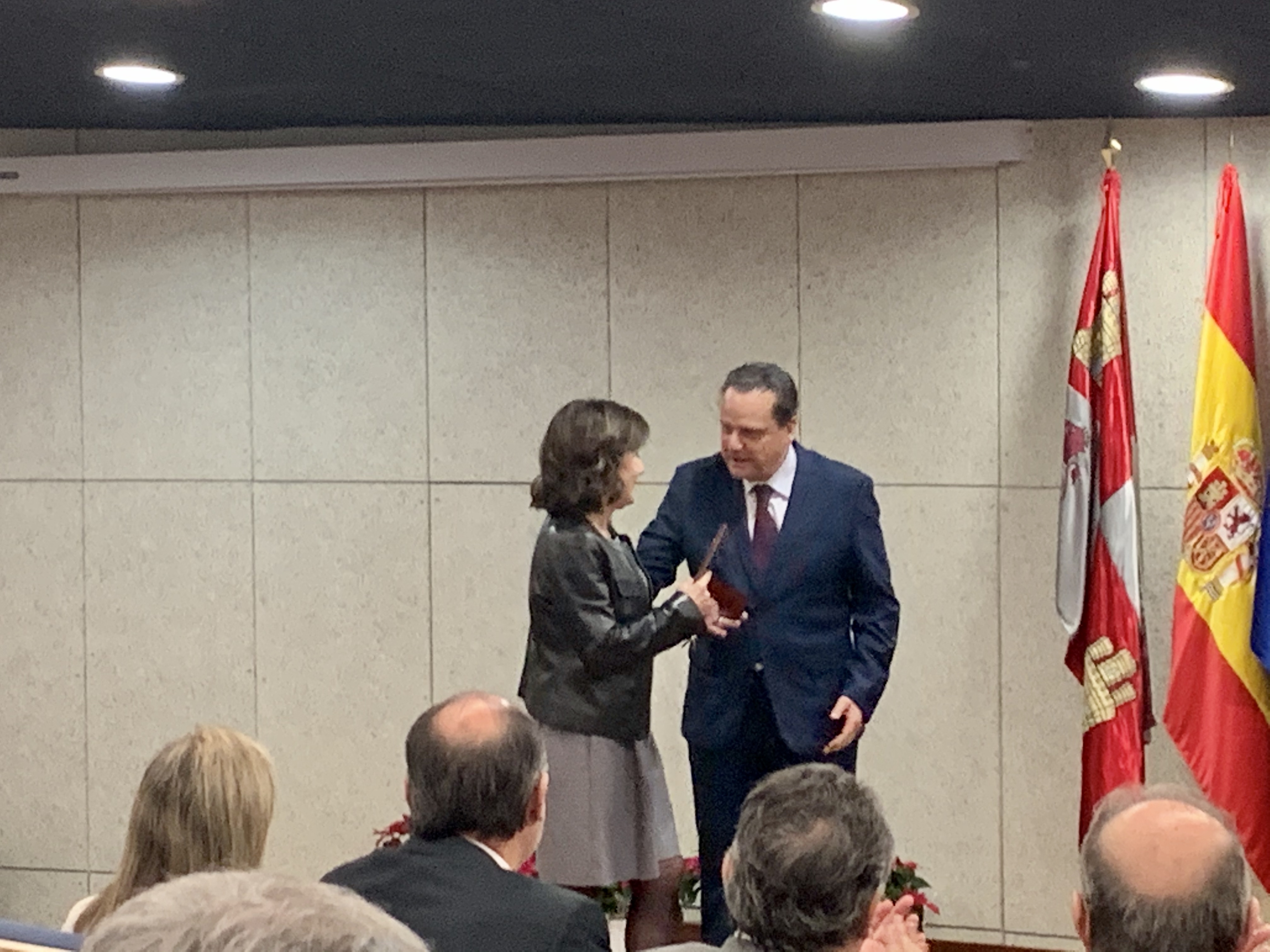 Amilivia con una de las distinguidas