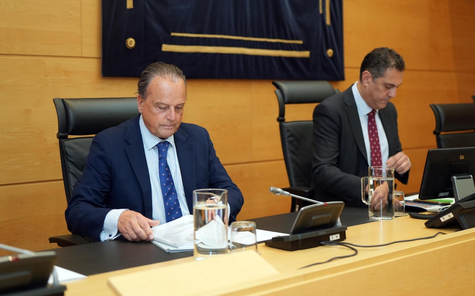 Imagen del presidente de la Comisión