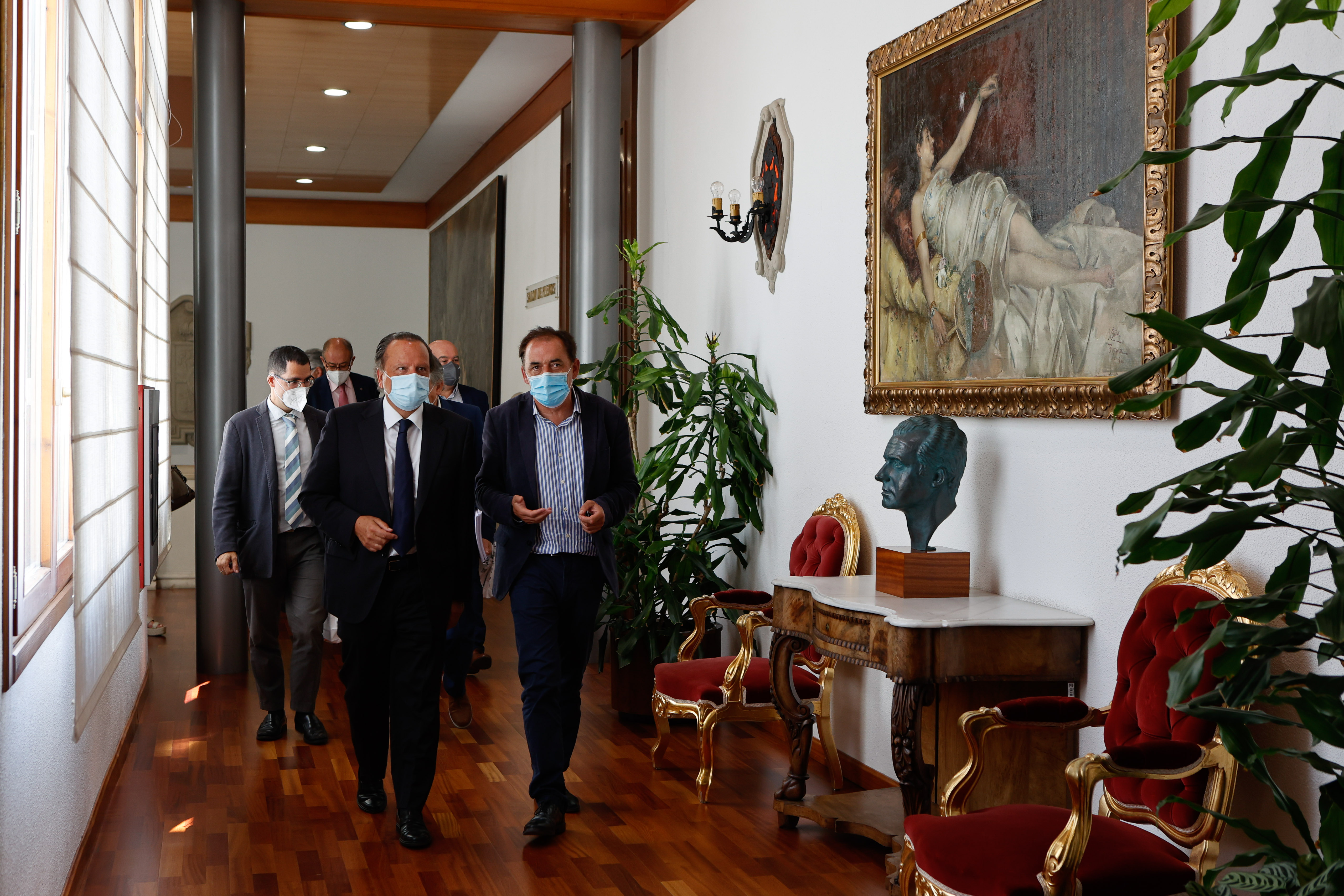 Benito Serrano y Mario Amilivia