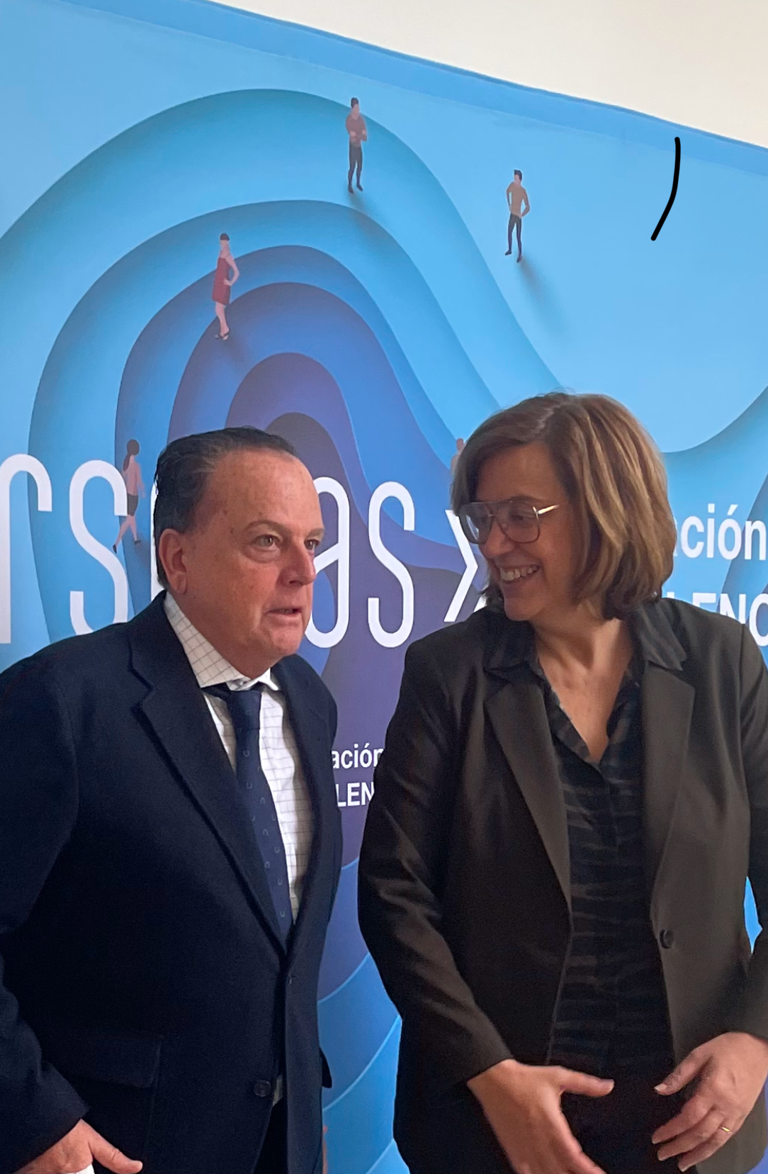 Mª Ángeles Armisén y Mario Amilivia