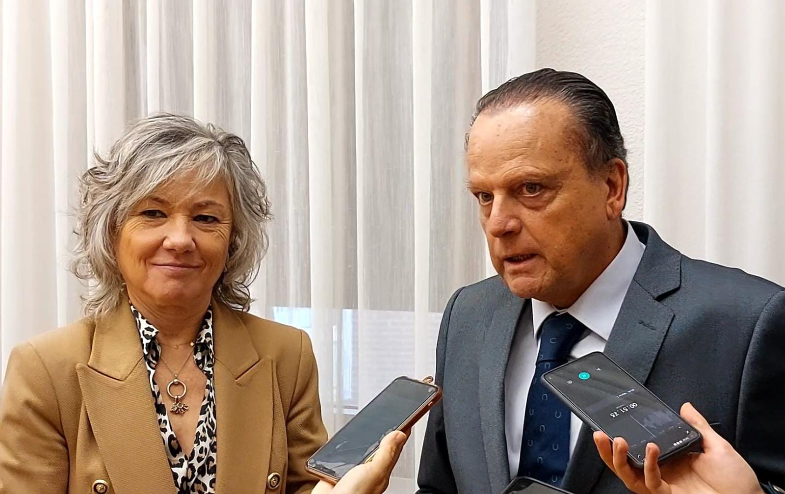 María José Ortega y Mario Amilivia