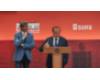 Carlos Martínez y Mario Amilivia en el Ayuntamiento