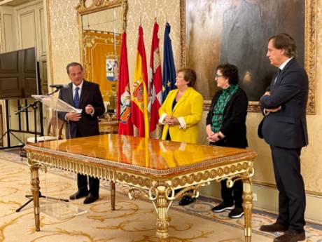 Recepción en el Ayuntamiento de Salamanca