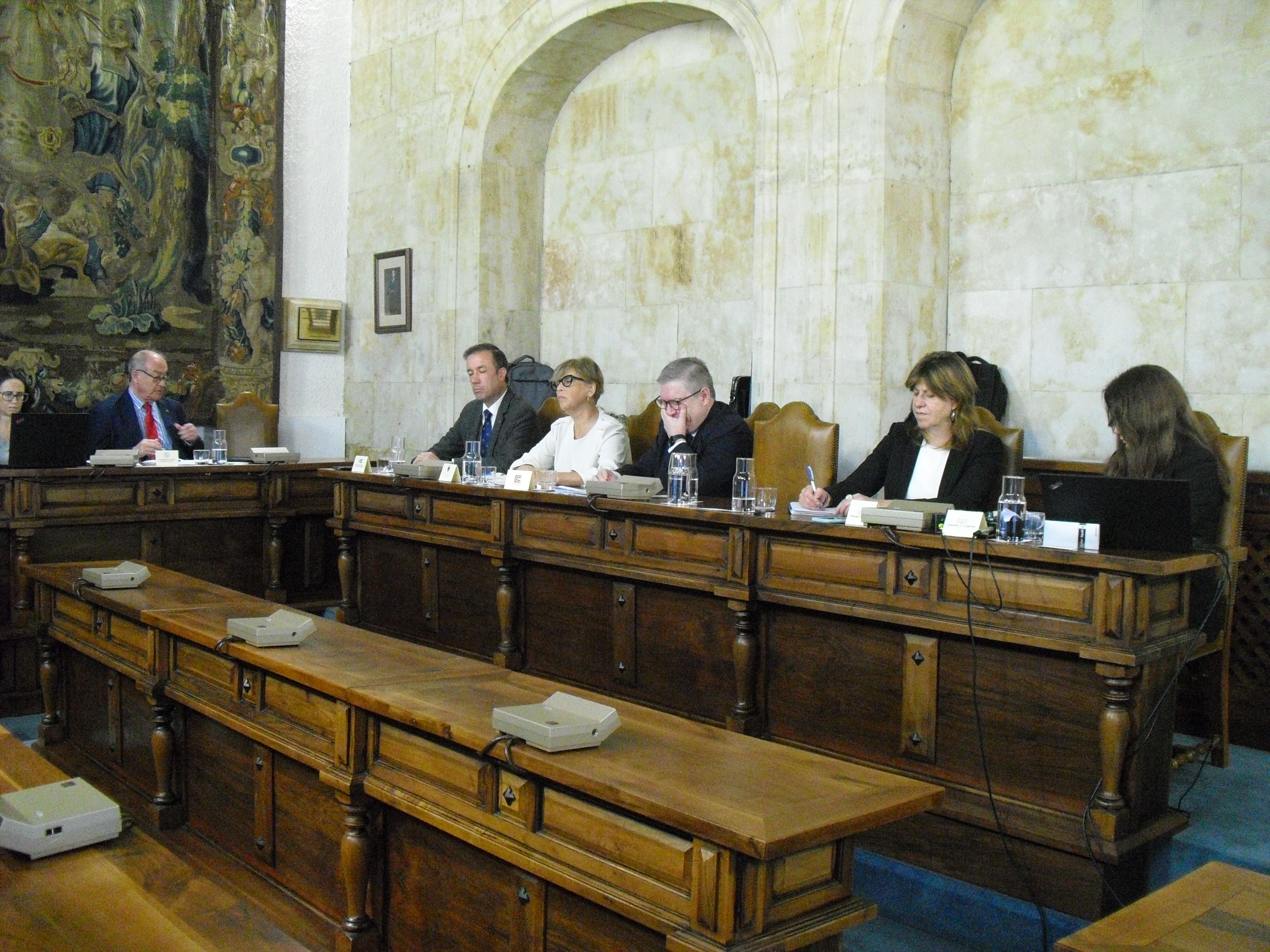 Otra imagen de la reunión