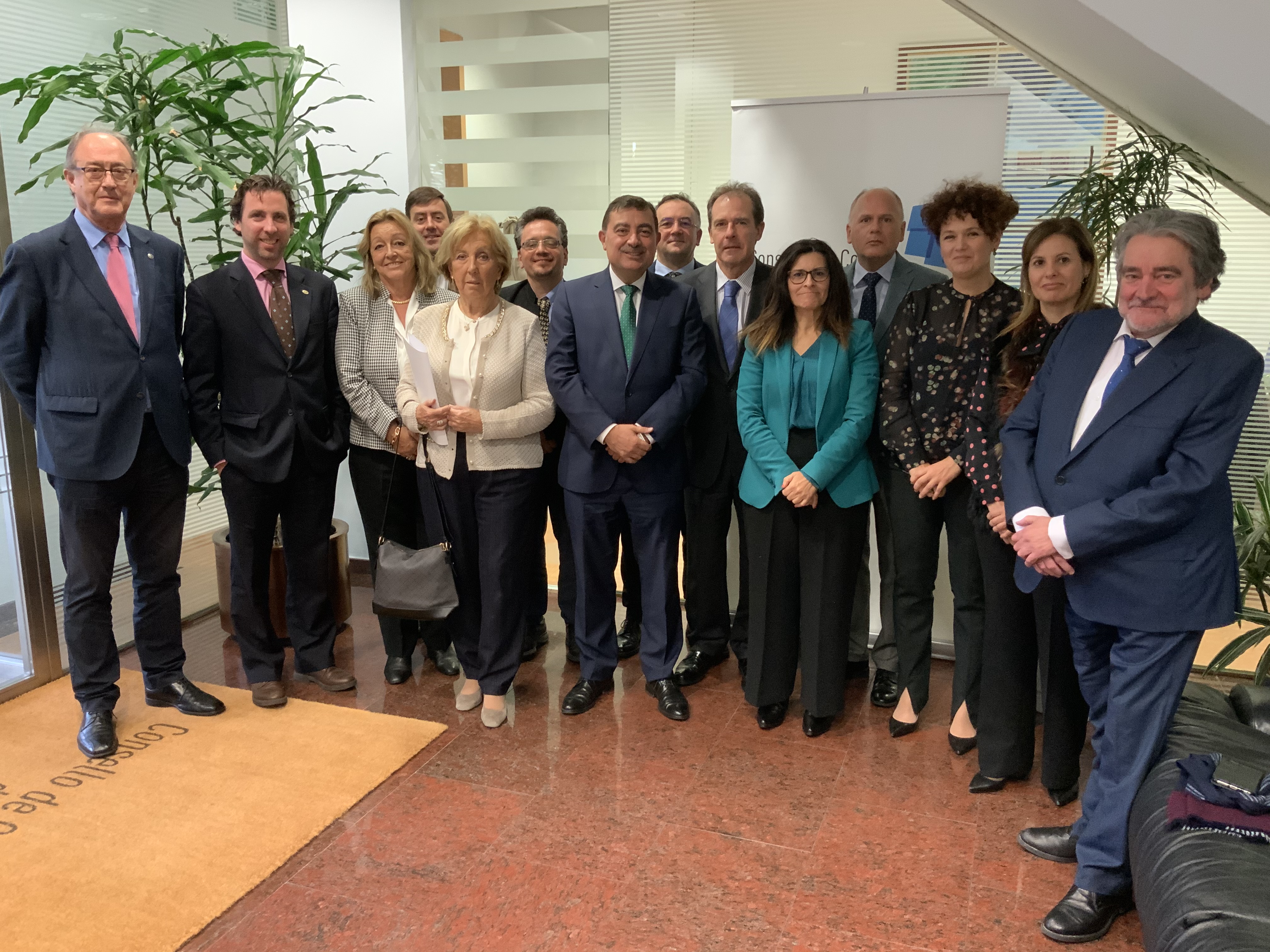 Foto de la reunión de la Comisión.
