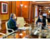 Melero y Amilivia, durante el Pleno