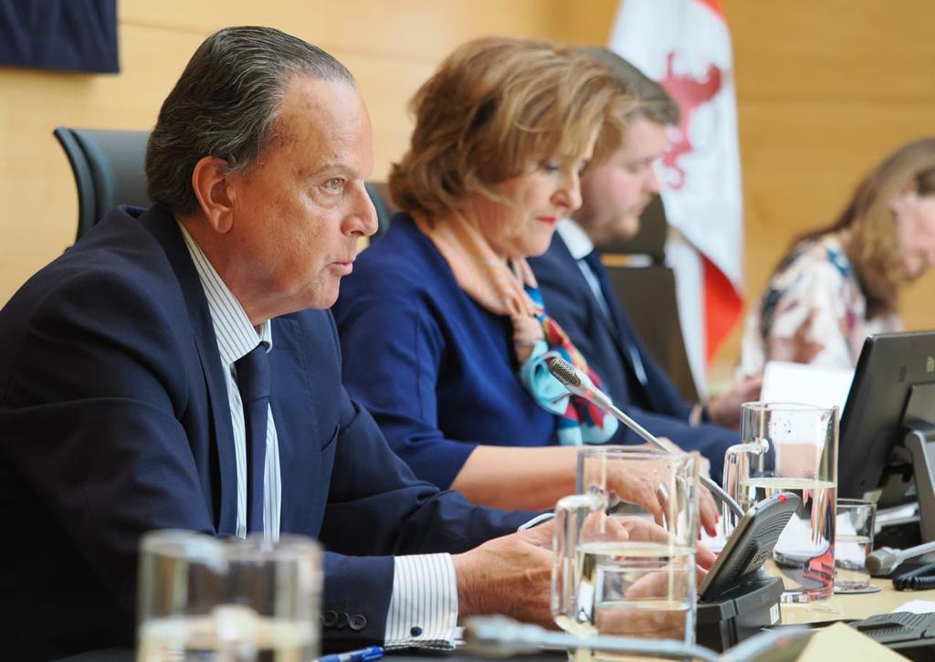 Inicio de la comparecencia