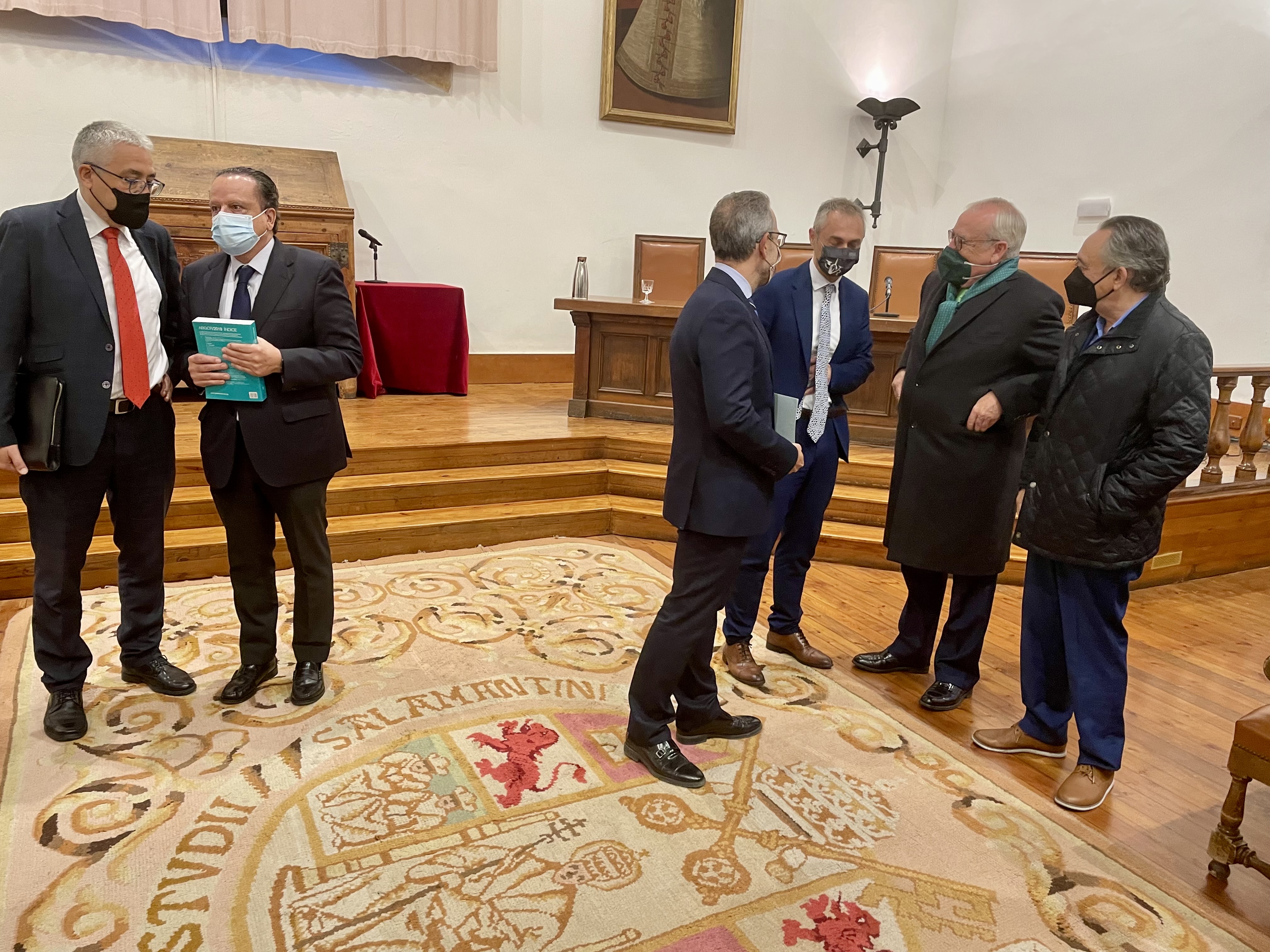 Imagen a la finalización del acto