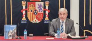 El profesor Durán durante su intervención