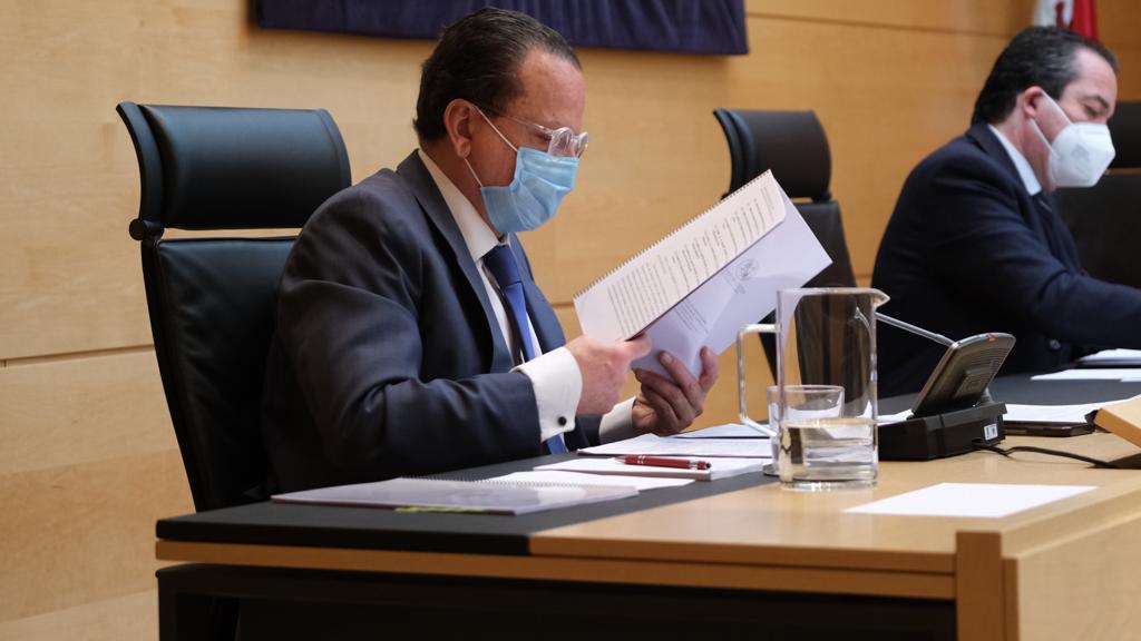 Imagen de la Mesa de la Comisión