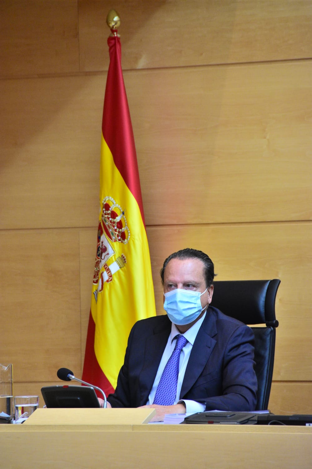 El presidente en las Comisión