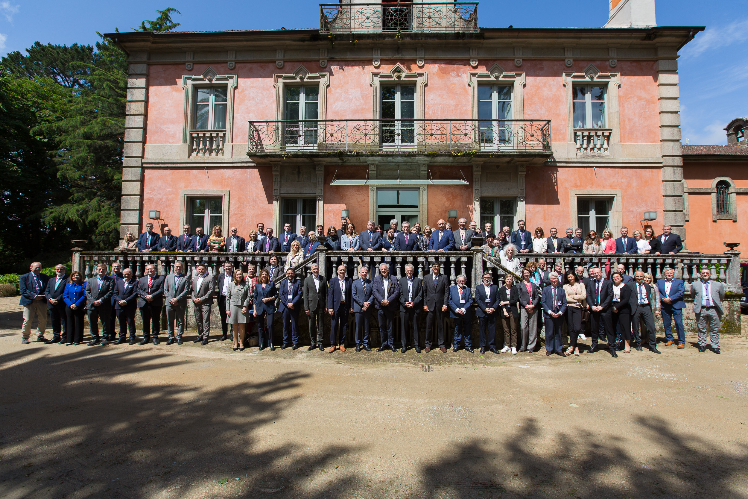 Foto con todos los asistentes a la cumbre de Santiago