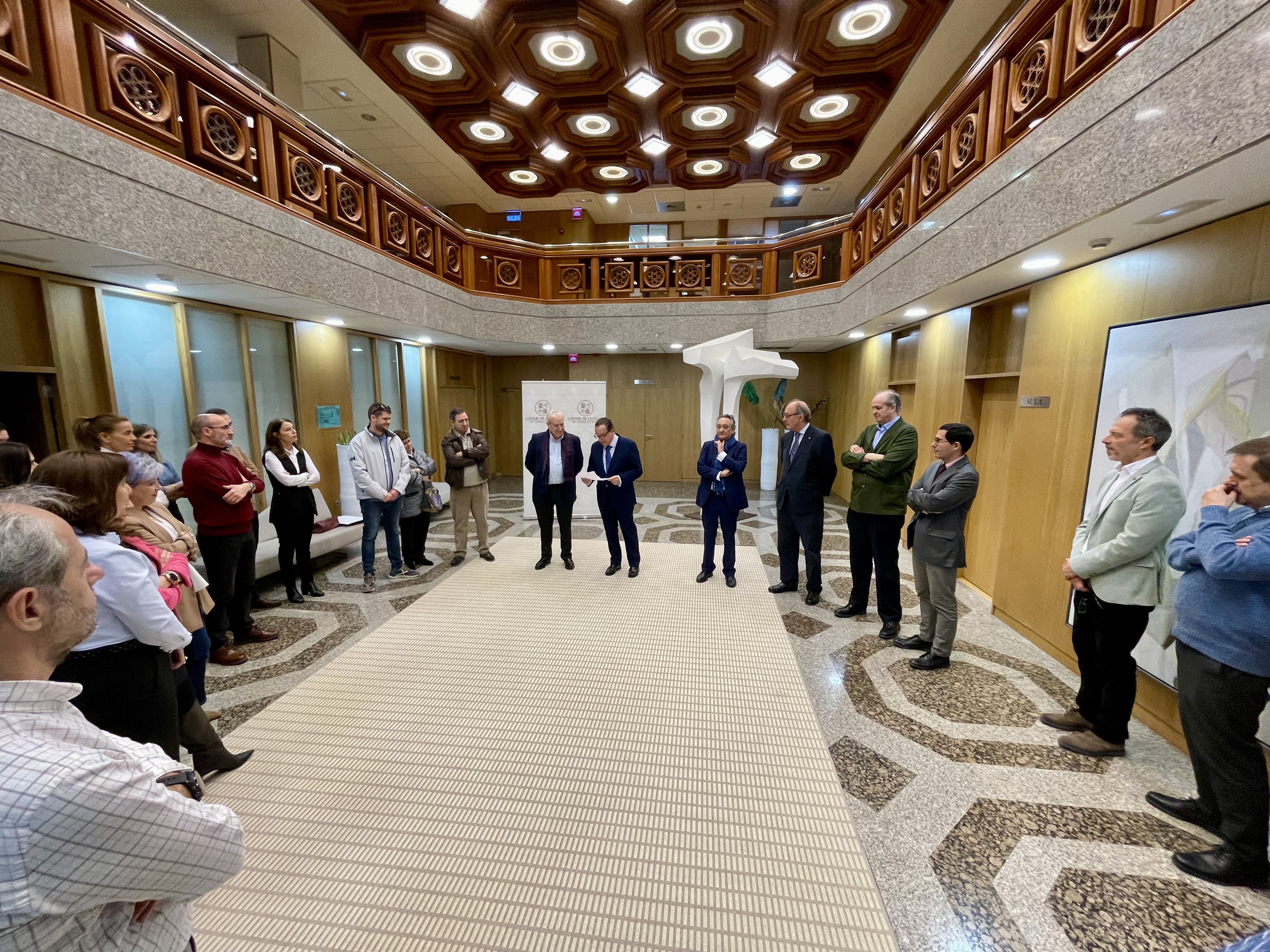 Fotografía del acto celebrado en el Consejo