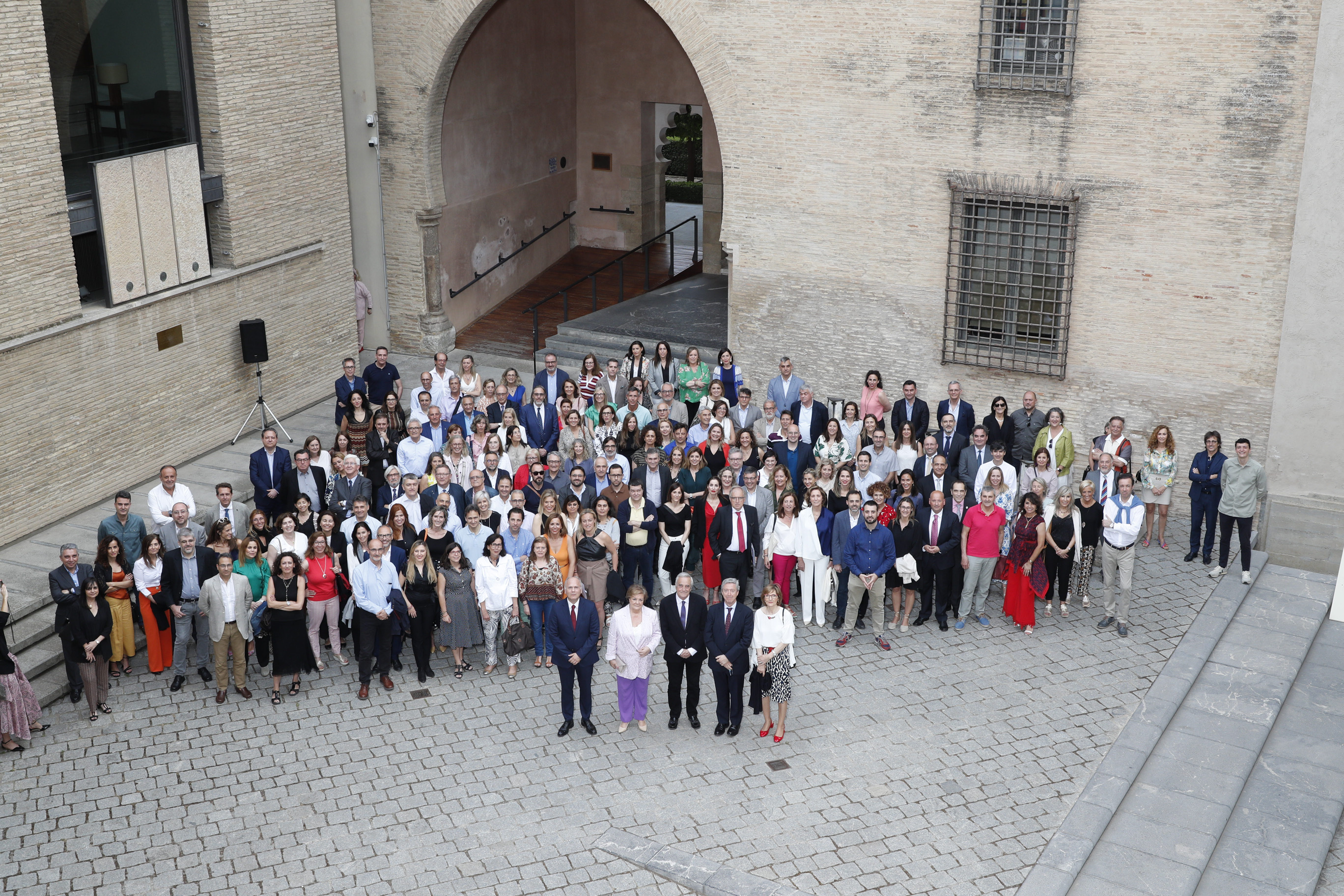 Recepción de bienvenida