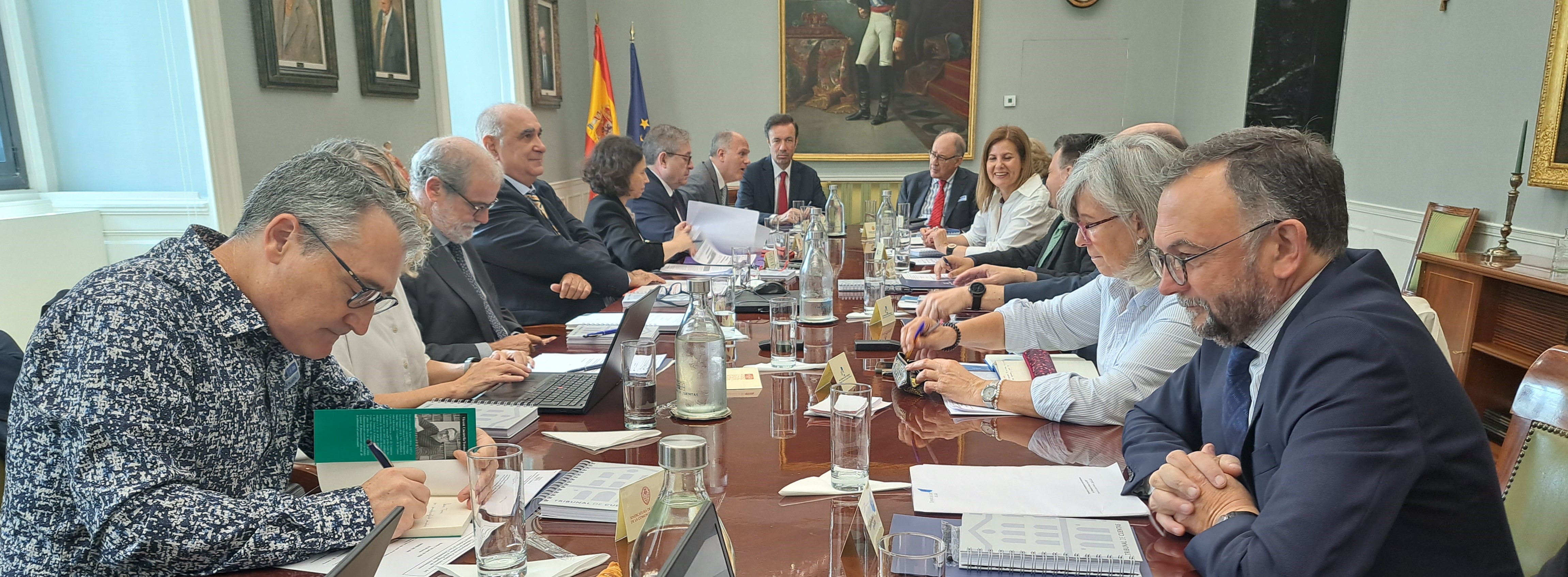 Un instante de la reunión