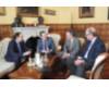 Reunión en el Ayuntamiento de Palencia