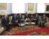Imagen de la reunión en la Diputación