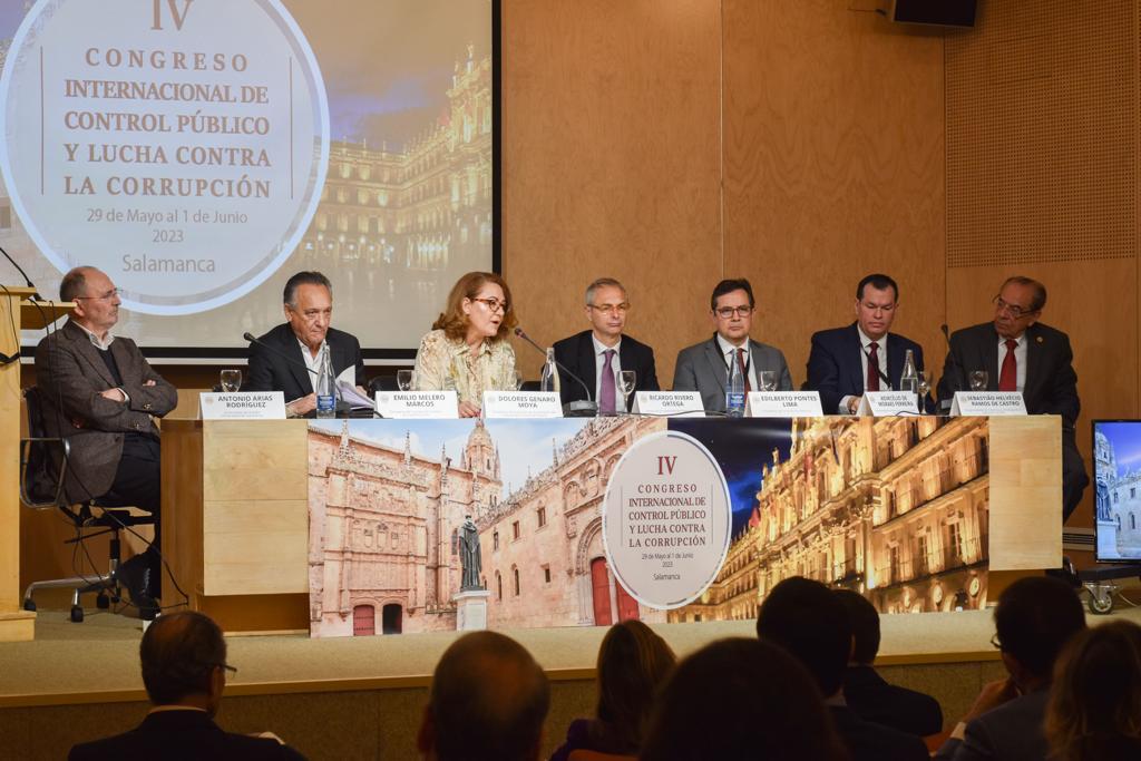 Melero durante su intervención en la USAL