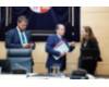 Una imagen previa al inicio de la Comisión de Economía y Hacienda