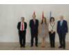 Emilio Melero, Miguel Ángel Jiménez, Silvia Clemente, María José de la Fuente y Jesús Encabo
