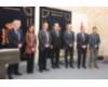 La presidenta del Tribunal de Cuentas junto a los presidentes