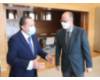Fuentes recibió a Amilivia en las Cortes