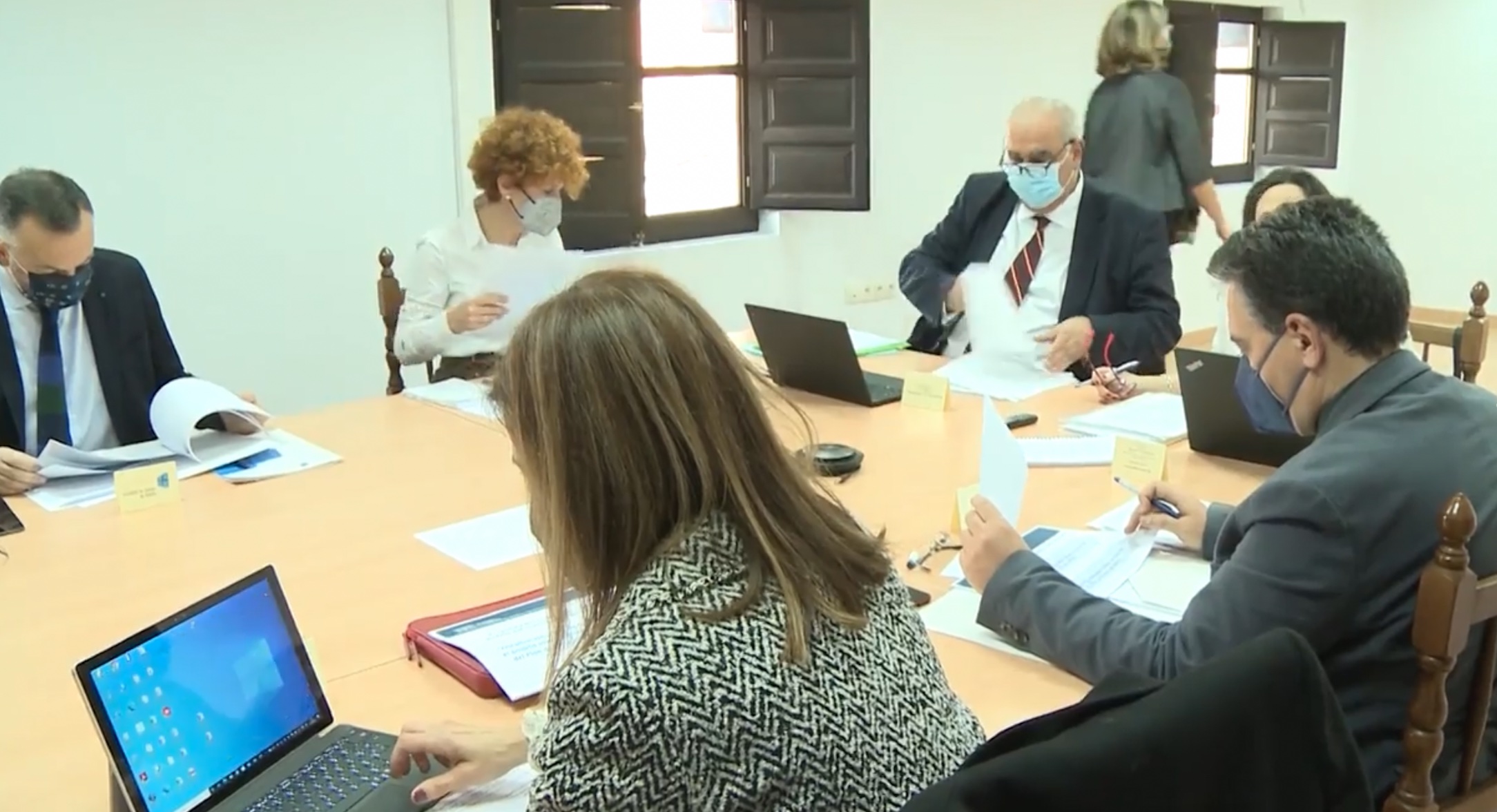 Imagen de la reunión de coordinación