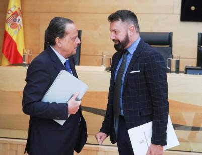 José Ramón García departe con el presidente