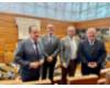 Los presidentes de las Instituciones en las Cortes