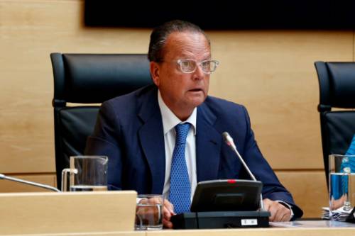 Mario Amilivia durante su comparecencia