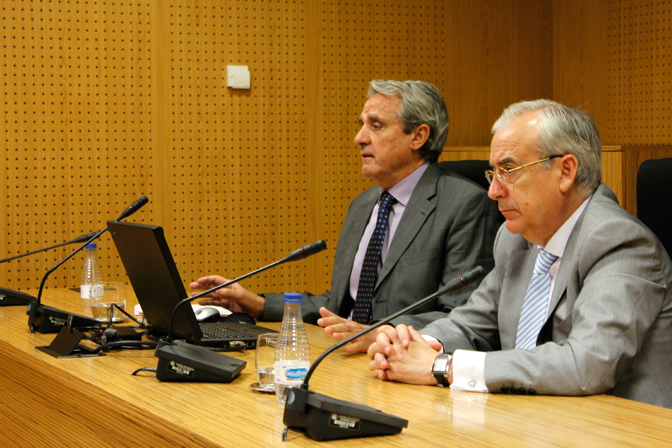 El fiscal jefe del Tribunal de Cuentas y el presidente del Consejo de Cuentas / 2