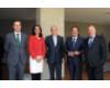Germán Barrios, María Josefa García Cirac, Jesús Encabo, Mario Amilivia y Javier Amoedo