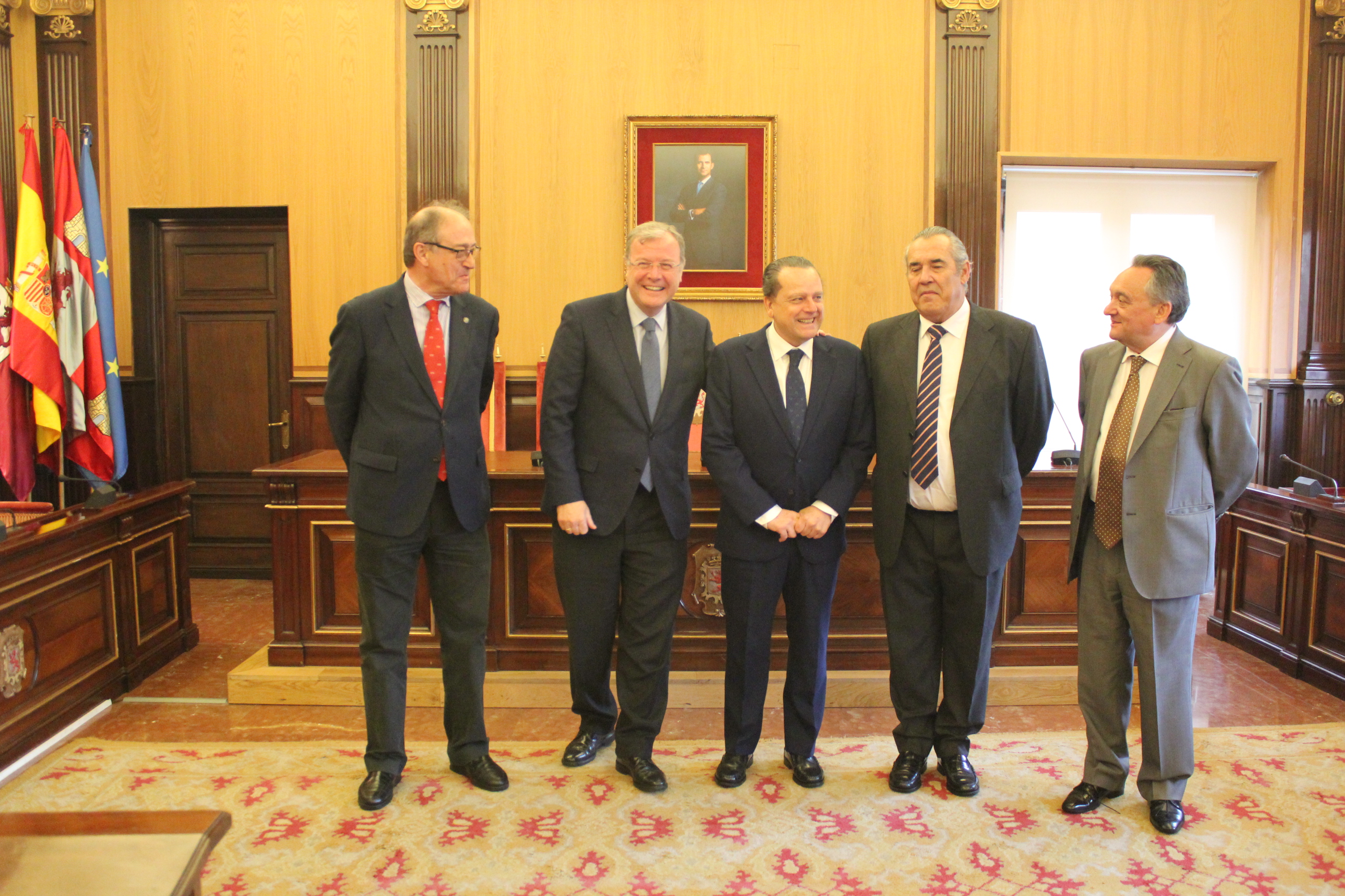 Recepción en el Ayuntamiento de León