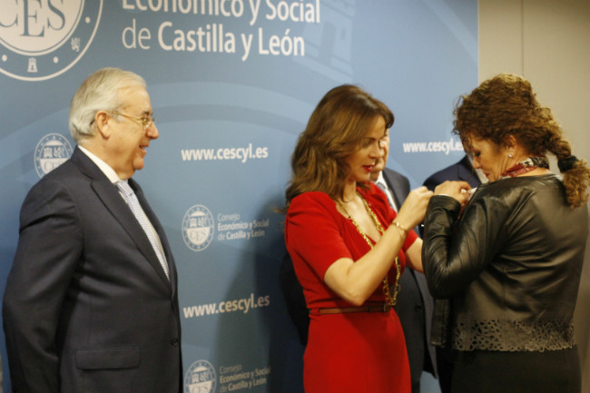 Jesús Encabo, Silvia Clemente y María Jesús Buey