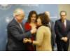 Jesús Encabo, Silvia Clemente y María Elena Fernández de Valderrama