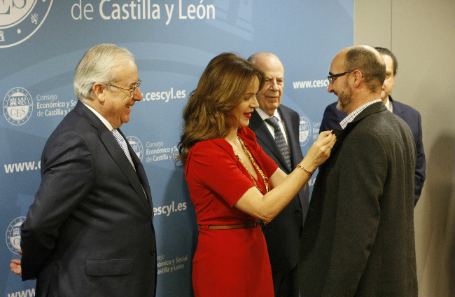 Jesús Encabo, Silvia Clemente y Roberto Burgoa