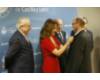 Jesús Encabo, Silvia Clemente y Roberto Burgoa